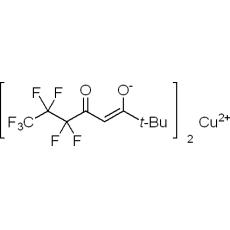 ZC905590 双(6,6,7,7,8,8,8,-七氟-2,2-二甲基-3,5-辛二酮酸)铜, 99.99%