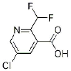 ZC827172 5-chloro-2-(difluoromethyl)pyridine-3-carboxylic acid, ≥95%