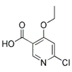 ZC925133 6-chloro-4-ethoxypyridine-3-carboxylic acid, ≥95%