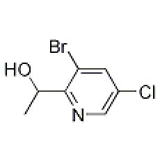ZB826984 1-(3-bromo-5-chloropyridin-2-yl)ethanol, ≥95%