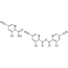 ZC926752 3-chloro-5-cyanopyridine-2-carboxylic acid, ≥95%