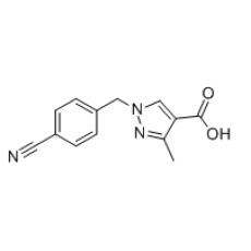 ZH927553 1-(4-cyanobenzyl)-3-methyl-1H-pyrazole-4-carboxylic acid, ≥95%