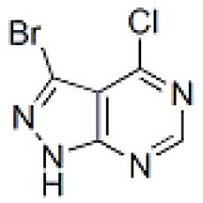 ZH925434 3-bromo-4-chloro-1H-pyrazolo[3,4-d]pyrimidine, ≥95%
