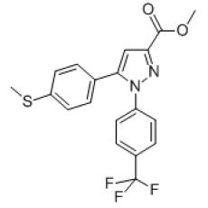ZM827978 Methyl 1-(4-(trifluoromethyl)phenyl)-5-(4-(methylthio)phenyl)-1H-pyrazole-3-carboxylate, ≥95%