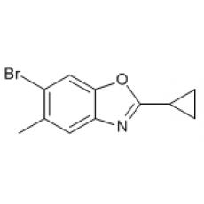 ZB827403 6-bromo-2-cyclopropyl-5-methylbenzo[d]oxazole, ≥95%