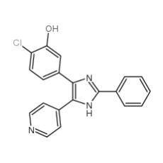 ZP824577 4-(4-氯-3-羟基苯基)-2-苯基-5-(吡啶-4-基)-1H-咪唑, 98%