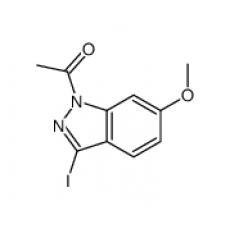 ZH824779 1-(3-iodo-6-methoxy-1H-indazol-1-yl)ethanone, ≥95%