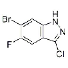 ZH926415 6-bromo-3-chloro-5-fluoro-1H-indazole, ≥95%