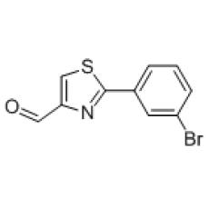ZB825235 2-(3-bromophenyl)thiazole-4-carbaldehyde, ≥95%