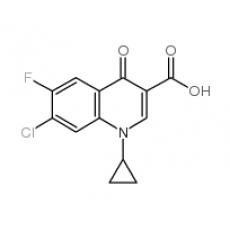 ZC834718 7-氯-1-环丙基-6-氟-1,4-二氢-4-氧代喹啉-3-羧酸, 96%