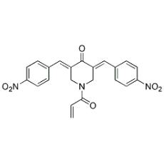 ZE824593 (3E,5E)-3,5-二[(4-硝基苯基)亚甲基]-1-(1-氧代-2-丙烯-1-基)-4-哌啶酮, 99%