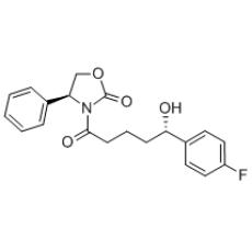 ZS922300 (4S)-3-[(5S)-5-(4-氟苯基)-5-羟基戊酰基]-4-苯基-1,3-氧氮杂环戊烷-2-酮, 95%