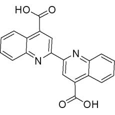 ZB907604 2,2＇-二喹啉-4,4＇-二羧酸, 90%