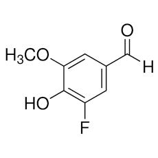 Z910283 3-氟-4-羟基-5-甲氧基苯甲醛, 97%