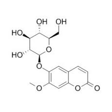 6-甲氧基香豆素-7-0-beta-D-吡喃葡萄糖苷分析标准品,HPLC≥98%